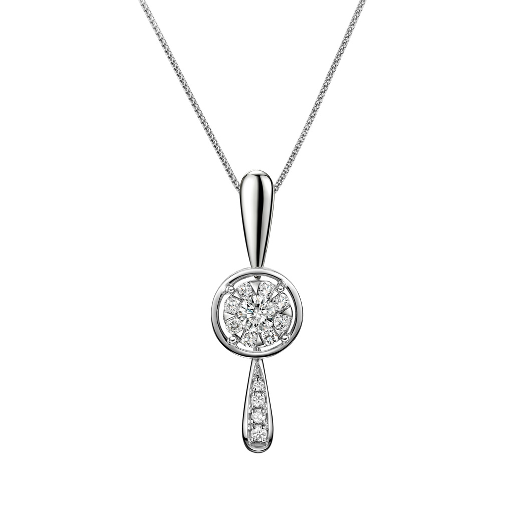 鉆石項鏈《愛情羅盤》 鉆石項鏈《愛情羅盤》